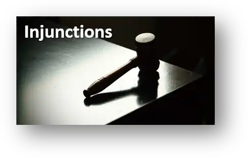 court injunctions